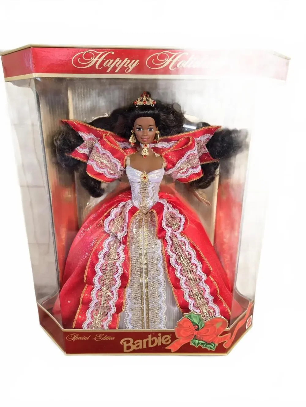 Barbie Happy Holidays 1997 African American Special Edition Mattel 17833 New